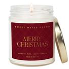 Vela de soja Sweet Water Decor Feliz Natal 255ml 40h Burn