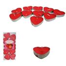 Vela Decorativa Vela Coração Perfumada-Flutuante Kit 10un Velas Namorados com 10 Unidades Flutuante Vela Decorativa Vela Coração Perfumada-Flutuante Kit 10un Velas Namorados com 10 Unidades Flutuante