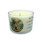 Vela Devocional Aromática São Miguel Arcanjo no Copo de Vidro