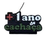 Vela Divertida +1 Ano De Cachaça Com Pavio Mágico Estrelado