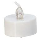 Vela Eletrônica Decorativa Led Amarela 3,8X3,5CM
