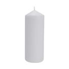 Vela Essencial Cilíndrica Branco 18x7cm - Home Style