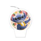 Vela Festa Stitch Filme Decoração aniversário topo bolo