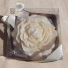 Vela Flor Aromática Decorativa Perfumada Presente Grande100g