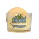 Vela Floresta Verde Perfumada Petalas Frescas - 7908361801