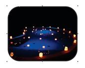 Vela Flutuante Piscina Luminárias Decorativa kit 30 unidades