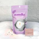 Vela Foton Sandle Pearled Candle 300ml Clean Laundry 120h
