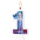 Vela Frozen Número 1 Decoração Festa topo aniversário