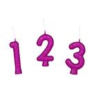 Vela Glitter Rosa Pink - 01 Unidade - Regina - Rizzo Vela Glitter Rosa Pink - 01 Unidade - Regina - Rizzo