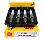 Vela ignicao vw crossfox fox spacefox gol voyage saveiro kombi flex bkr7esbd - Ngk