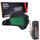 Vela Iridium + Filtro De Ar Pcx 150 2019 2020 2021 2022 2023