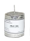 Vela Kosher De 24 Horas Votiva Recipiente Lumínio 1 Dia