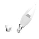 Vela led cristal e14 4,5w 4000k 127/220v luminatti
