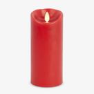 Vela LED Flameless Moving Flame Pillar Luminara 7x15 cm