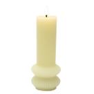 Vela led Iluminato a pilha 20,50cm creme -L Hermitage Vela led Iluminato a pilha 20,50cm creme -L Hermitage