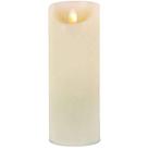 Vela LED Pillar Gerson 8x3 Bisque sem perfume