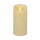 Vela LED sem chama Luminara Moving Flame Pillar Ivory