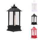 Vela Luminaria Decorativa LED Lamparina Eletrônica Decoração Preto