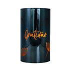 Vela Luminária Gratidão 10082492 Altura 15cm Zona Criativa Vela Luminária Gratidão 10082492 Altura 15cm Zona Criativa