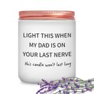 Vela LUXHOMY Funny Mom's Last Nerve com aroma de lavanda 200 ml