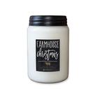 Vela Milkhouse Farmhouse Navidad 750 mL de Cera de Abeja y Soja Vela Milkhouse Farmhouse Navidad 750 mL de Cera de Abeja y Soja