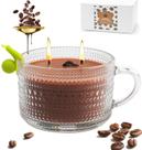 Vela Mosthink Vanilla com aroma de café 320g, 2 mechas Vela Mosthink Vanilla com aroma de café 320g, 2 mechas