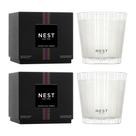Vela NEST New York Moroccan Amber 3-Wick 625 ml - pacote com 2