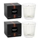 Vela NEST New York Sicilian Tangerine 3-Wick 625 ml - pacote com 2