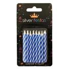 VELA PALITINHO SILVER FESTAS - Decoração Elegante para Aniversários