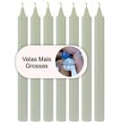 Vela Palito Atacado Branca 100 Unidades