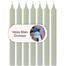 Vela Palito Atacado Branca 100 Unidades