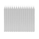 Vela Palito Branca 50 Unidades 18cm 100% Parafina Vela Palito Branca 50 Unidades 18cm 100% Parafina