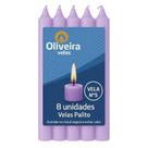 Vela Palito Comun N5 160gr (1 maços com 8 unidades cada)