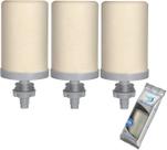 Vela para filtro de barro esterilizante stefani kit 3 velas