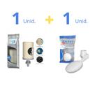 Vela para Filtro de Barro Tripla Ação Esterilizante + Boia para Filtro de Barro Stéfani - Kit 1 + 1 Vela para Filtro de Barro Tripla Ação Esterilizante + Boia para Filtro de Barro Stéfani - Kit 1 + 1