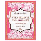 Vela para Massagem Beijável Sabor Morango 40g