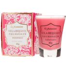 Vela Para Massagem Corporal Relaxante Beijável Aroma Morango