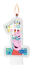 Vela Peppa Pig - Número Bolo Aniversário Vela Peppa Pig - Número Bolo Aniversário