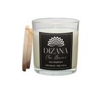 Vela Perfumada Aromática Artesanal Premium Chá Branco 180g Vegetal - DiZana