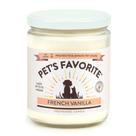 Vela perfumada: baunilha francesa favorita do animal de estimação para odor de animais de estimação Vela perfumada: baunilha francesa favorita do animal de estimação para odor de animais de estimação