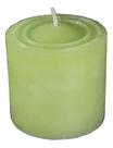 Vela Perfumada Com Aroma De Capim-limão - Cor Verde Claro