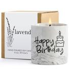 Vela perfumada de cera de soja FreeJac Happy Birthday 180 ml de lavanda
