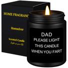 Vela perfumada Homsolver Dad Gifts Black Cedro 200mL