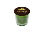 Vela Perfumada No Copo De Vidro 265ml Com Aroma De Erva Doce