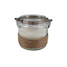 Vela perfumada Odeur parafina base juta vidro 10x10cm -L Hermitage Vela perfumada Odeur parafina base juta vidro 10x10cm -L Hermitage