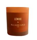 Vela Perfumada Terra Do Sol Lenvie+Agua De Coco - 210G