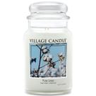 Vela perfumada Village Candle Pure Linen, frasco de boticário de 630 ml Vela perfumada Village Candle Pure Linen, frasco de boticário de 630 ml