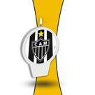 Vela Plana Temática Decoração Atlético Mineiro festa aniver Vela Plana Temática Decoração Atlético Mineiro festa aniver