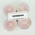 Vela Rechaud Com 4 Unidades - Verbena - Mana Om By SSS