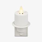 Vela sem chama Nightlight Luminara branca com sensor de movimento